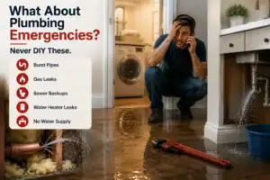 What About Plumbing Emergencies Never DIY These