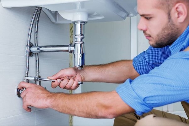 plumbing business employee