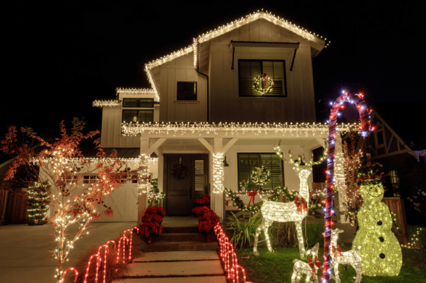 Christmas-Light-Brothers this image shows Christmas lights service in Lincoln, CA