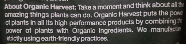 Organic Harvest couples the power of plant with organic ingredients to create products sans harsh chemicals. They follow eco-friendly practices as well.