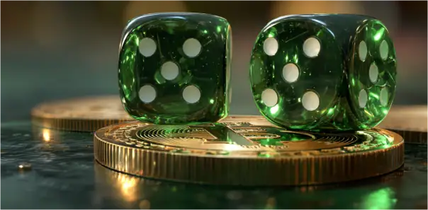 أحجار النرد الكريستالية تلمع بانتظار رهانك في WinWin