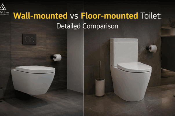 Wall-mounted vs Floor-mounted Toilet