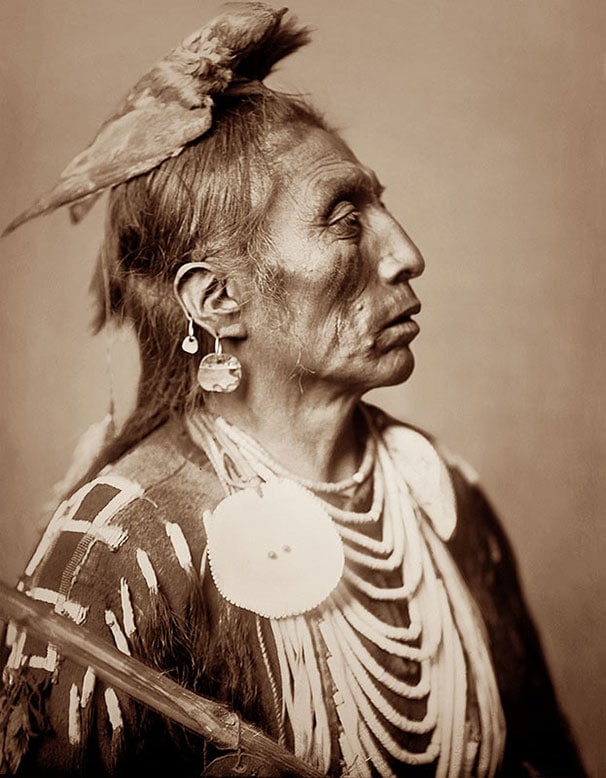 Medicine Crow, 1908 – Limited Edition Platinum Print