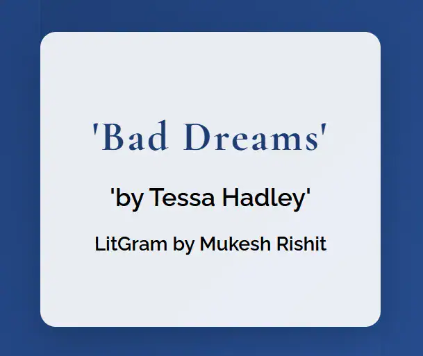 Bad Dreams