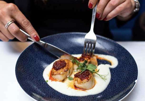 First look: Arboretum and St Luke's Table 3 ST Luke's Table seared scallops