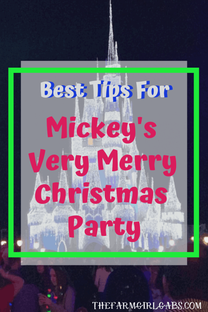 A Disney Christmas is the BEST Christmas! Here are some magical Tips For Mickey's Very Merry Christmas Party. #waltdisneyworld #disneyland #DisneyChristmas #MickeysVeryMerryChristmasParty