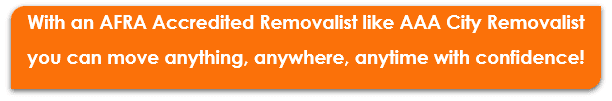 AAA City Removalist AFRA Accredited Removalist