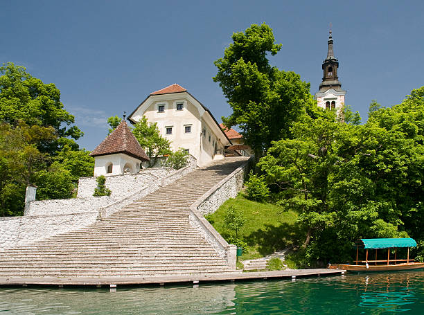 Bled Adası Merdivenleri