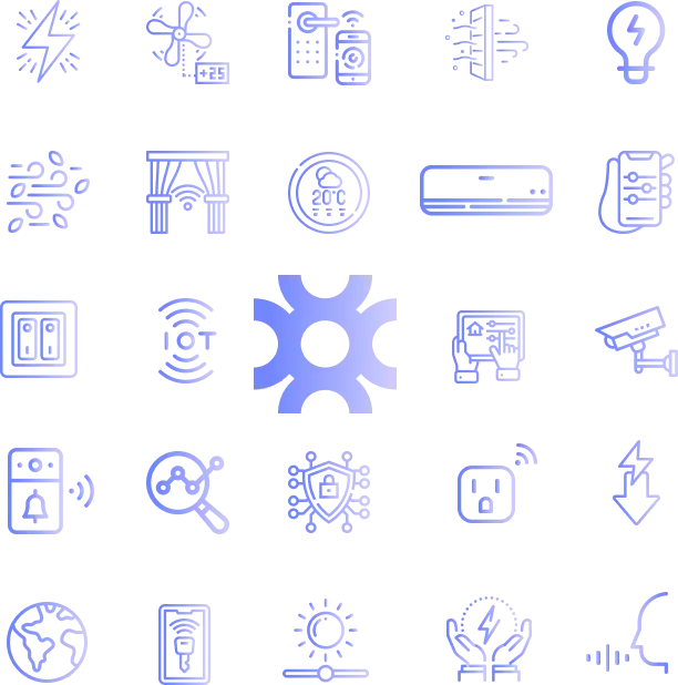 Smart IoT devices.