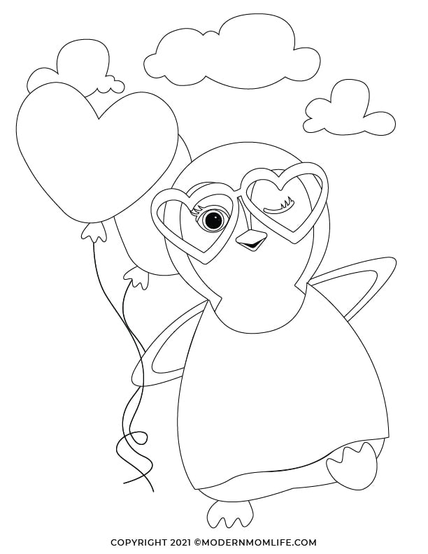 Valentine's Day Coloring Pages