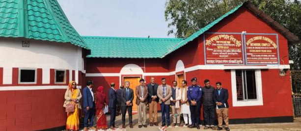 ঠাকুরগাঁওয়ে বালিয়াডাঙ্গীতে কমরেড শহীদ কম্পরাম সিংহের স্মৃতি কমপ্লেক্সটির শুভ উদ্বোধন অনুষ্ঠিত