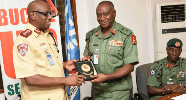 Central Organizing Committee For The 2nd Edition Of The Chief Of Defence Staff, Armed Forces And Security Agencies Half Marathon Championship Visit RSHQ