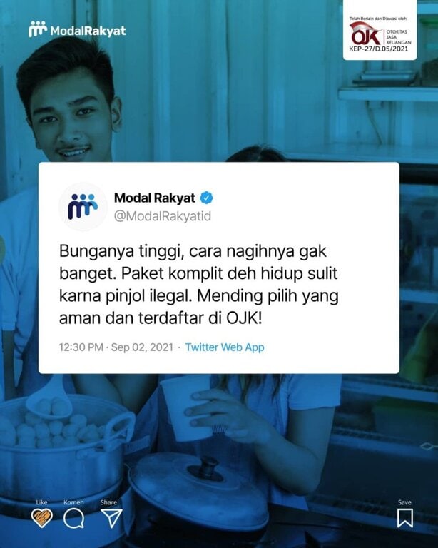 Modal Rakyat Has Managed to Disburse IDR 2 Trillion in Funding (source: special) Modal Rakyat Has Managed to Disburse IDR 2 Trillion in Funding