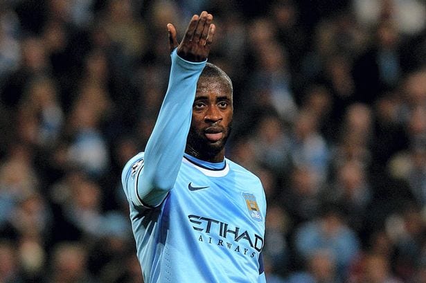 Yaya Toure not looking likely to play at Man City again?