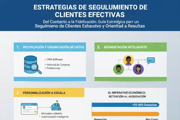 El arte del seguimiento al cliente