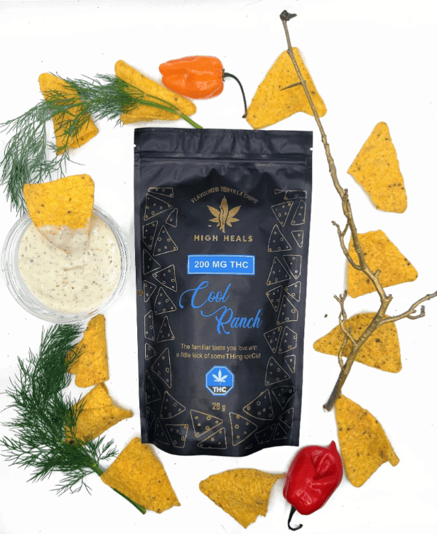 High Heals- Doritos – Cool Ranch (200mg THC)