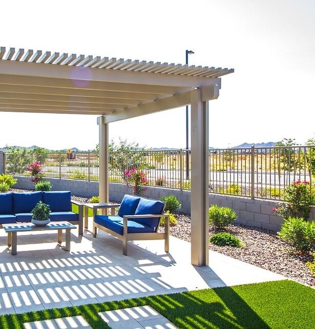 Freestanding Pergola Types for Defining Backyard Spaces