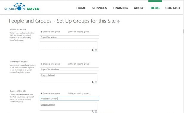 An in-house security feature of granting data access to Users which a SharePoint Development Company can make use of