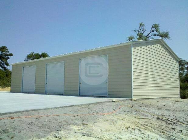 22x41x10 Vertical Roof Garage