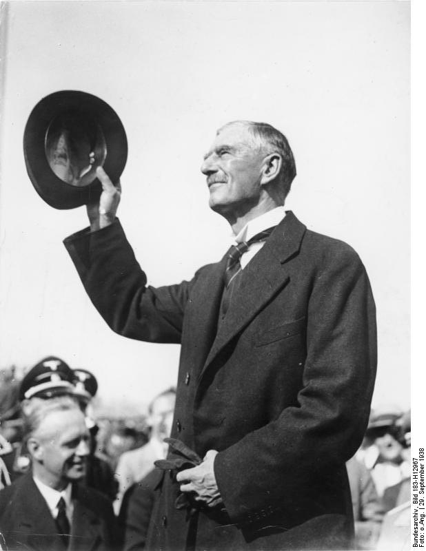 Münchener Abkommen, Chamberlain