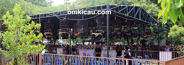 Lomba burung berkicau Road to Presiden Cup Kudus
