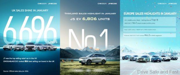 omoda | jaecoo hits 1 million