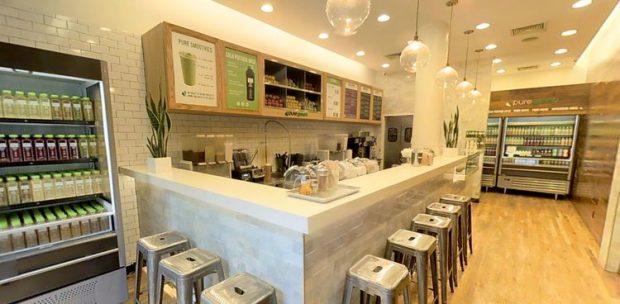 pure green healthy food business