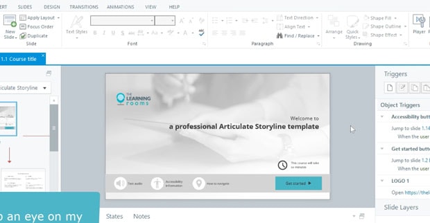 The Learning Rooms Professional Storyline Template The Learning Rooms Professional Storyline Template