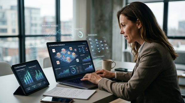 franchise buyer using AI