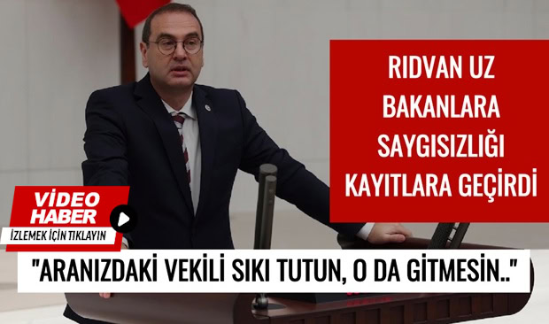 Rıdvan Uz’dan; “İki Bakan, Dört Vekil..” Tepkisi