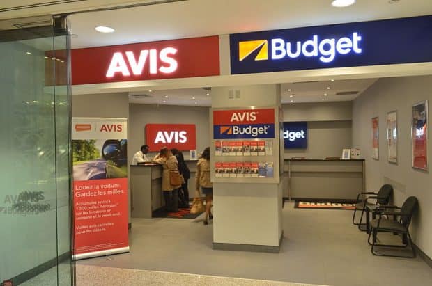 avis franchise counter