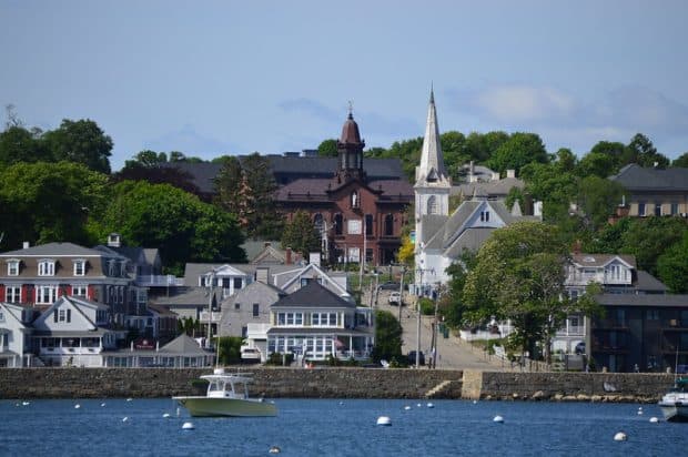 image of plymouth massachusetts harbor