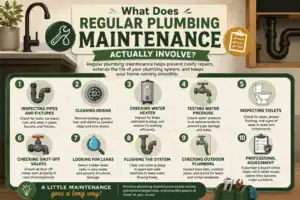 What Does Regular Plumbing Maintenance Actually Involve