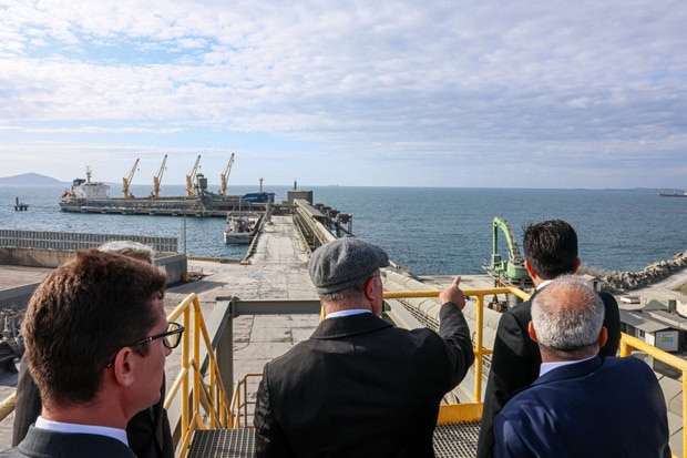 Vali Toraman, Liman İşletmelerini İnceledi