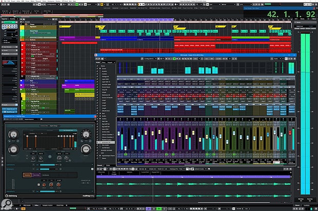 Cubase Pro 10.5 im Einsatz (Screenshot: Steinberg Cubase)
