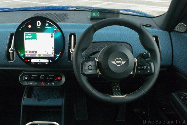 U25 MINI Countryman S Petrol Model For Malaysian market. Cabin in Dark Petrol. Photographed on an Olympus E-500