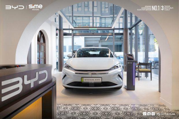 BYD EV Showroom