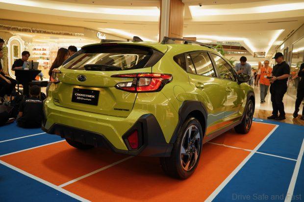 subaru crosstrek launch in gardens