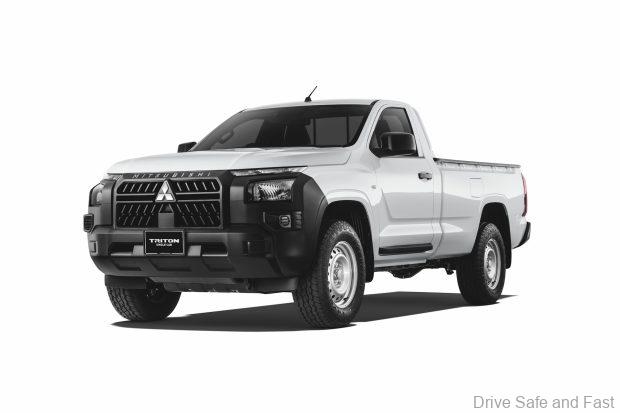 mitsubishi triton single cab automatic front
