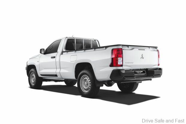 mitsubishi triton single cab automatic rear