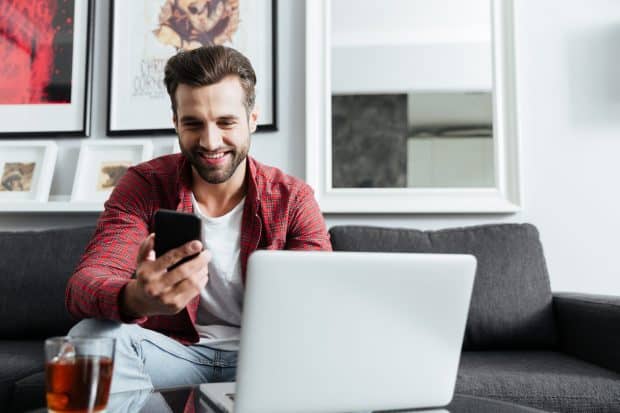 man is happy about franchise news he got