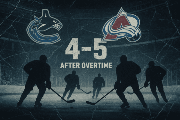 Vancouver Falls 4-5 to Colorado in Overtime | NHL Recap | IHM News