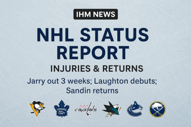 NHL Status Report: Key Injuries and Returns Around the League | IHM News
