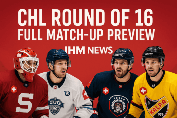 CHL Round of 16 - Full Match-Up Preview | IHM News