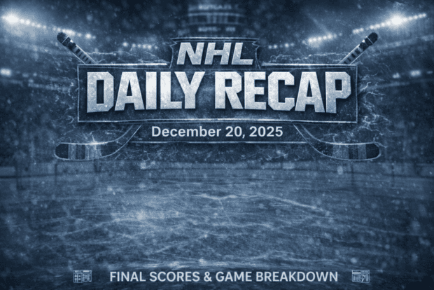 NHL DAILY RECAP - December 20, 2025 | IHM News