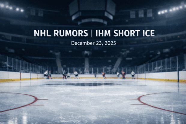 NHL Rumors SHORT ICE: Coleman Buzz, Andersson Watch, Devils Cap Squeeze, Olympics Arena Concern | IHM News