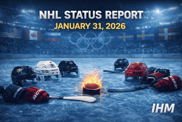 IHM News - NHL Status Updates: Kopitar Back, Ullmark Starts, Nylander Tracking Toward Return | January 31, 2026