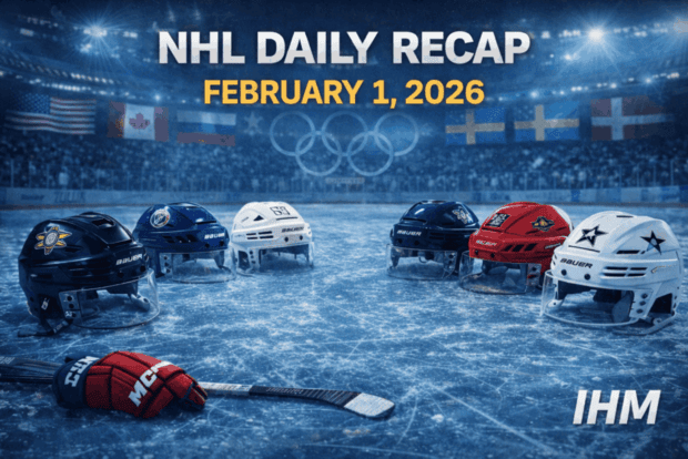 IHM NHL Daily Recap | February 1, 2026 | 8 Games | IHM News
