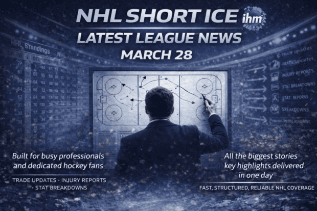 NHL Short Ice: Injuries, Goalies, Lineup Chaos | Mar 26