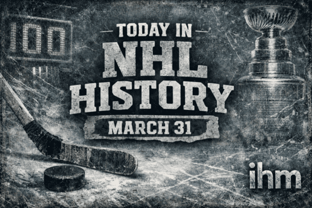 March 31 NHL History | IceHockeyMan